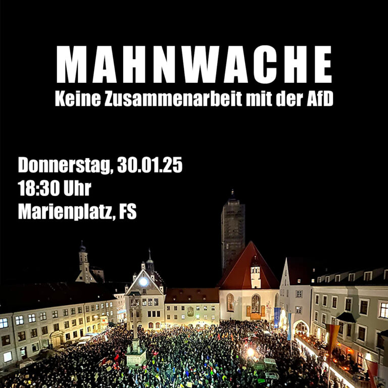 Mahnwache Demokratie