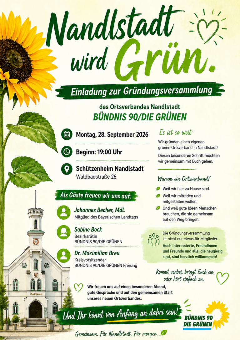 Nandlstadt wird Grün